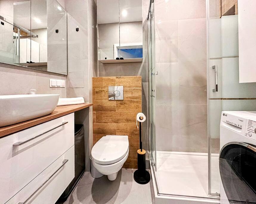 Warsaw Concierge Wiatraczna Lejlighed Eksteriør billede